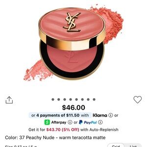 Yves Saint Laurent Blush - Peachy Nude